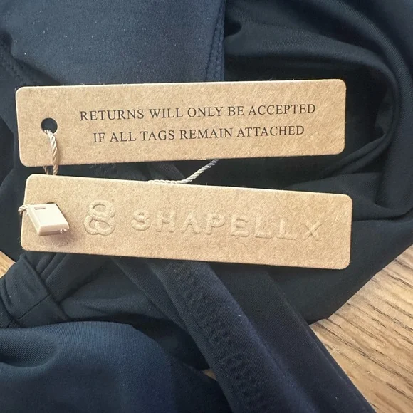 SHAPELLX NWT Smart Sculpt Ruched Twist-Front Shaping Swimsuit SZ XL - Picture 7 of 10